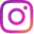 Instagram logo, featuring a stylized camera outline with a gradient of purple, pink, and orange, set against a transparent background.